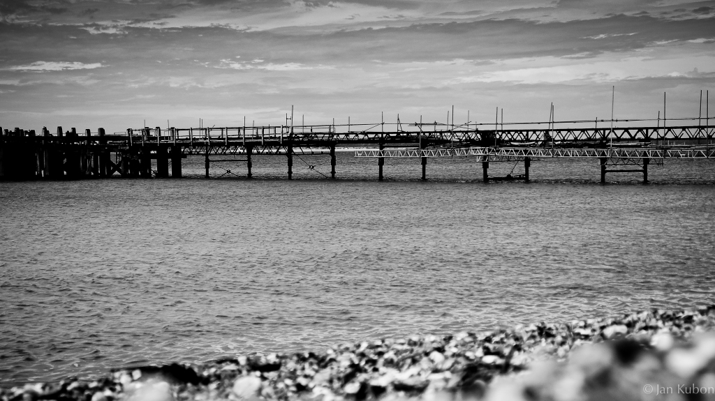 Isle of Wight / black and white